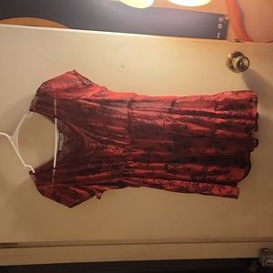 Maurices Sheer Baby doll style shirt